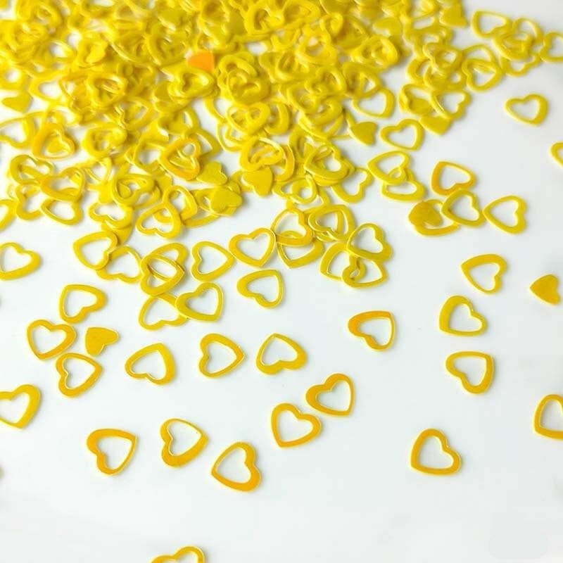 Heart Ring Sequins 6mm, 10g