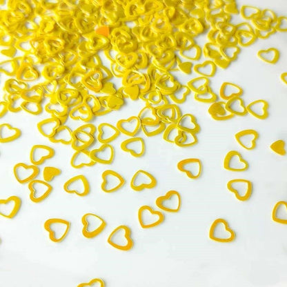 Heart Ring Sequins 6mm, 10g