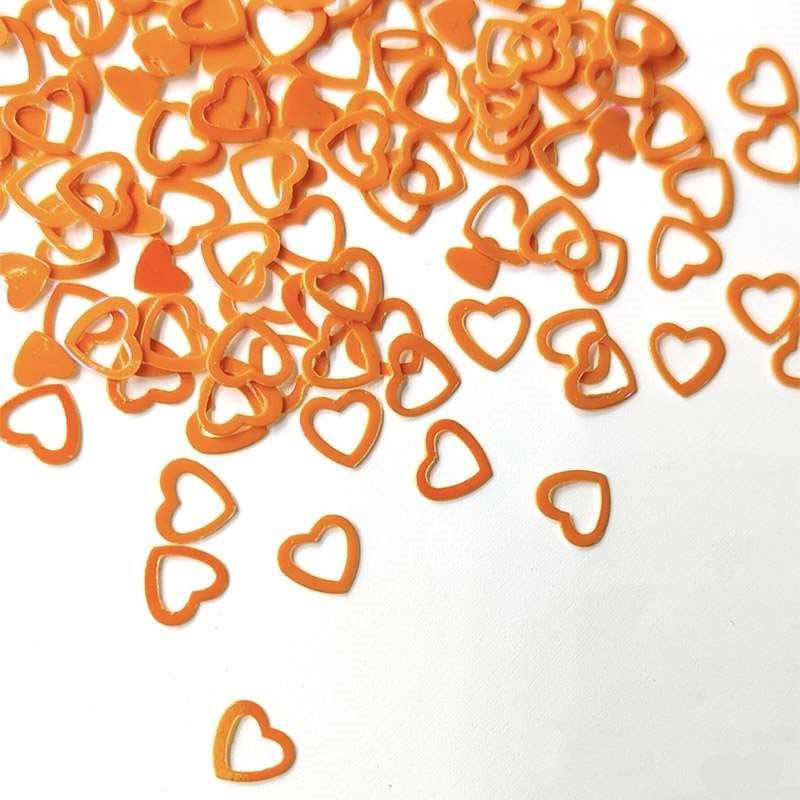 Heart Ring Sequins 6mm, 10g