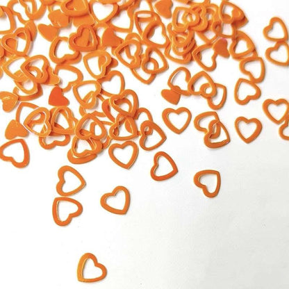 Heart Ring Sequins 6mm, 10g