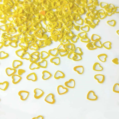 Heart Ring Sequins 6mm, 10g