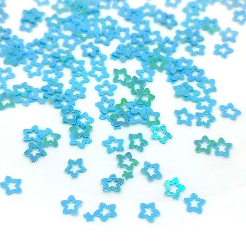 Star Flower Sequins 7mm, 10g