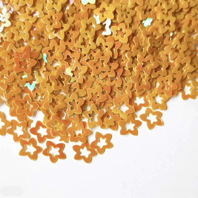 Star Flower Sequins 7mm, 10g