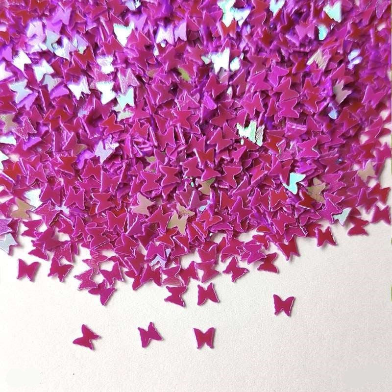 Butterfly Sequins 3mm, 10g