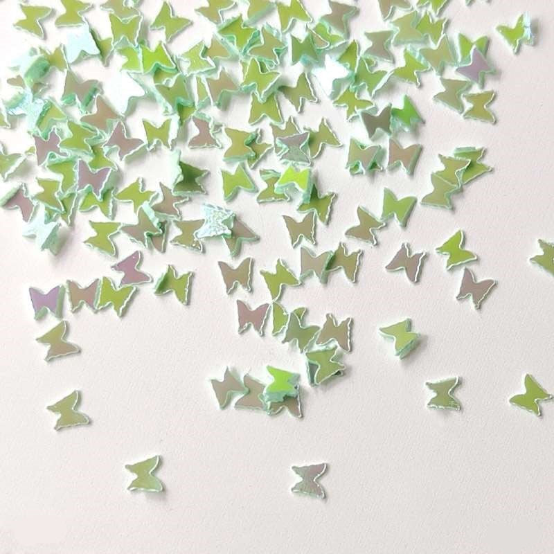 Butterfly Sequins 3mm, 10g