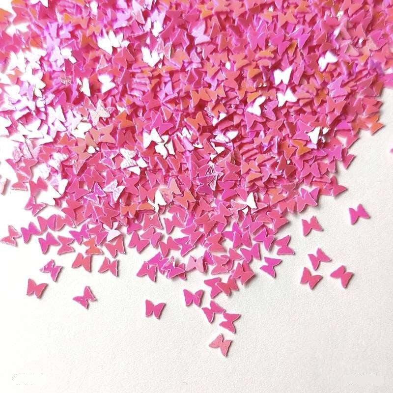 Butterfly Sequins 3mm, 10g