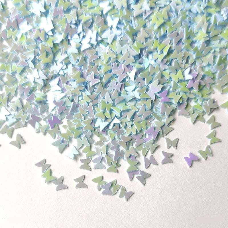 Butterfly Sequins 3mm, 10g