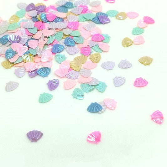 Sea Shell Sequins 7mm, 10g