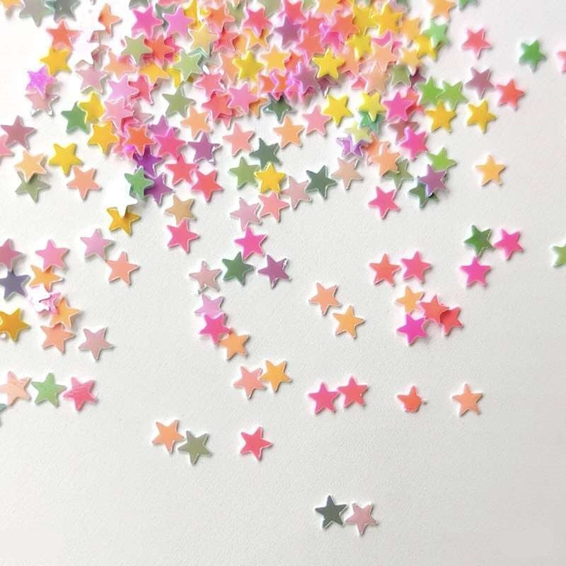 Star Sequins 6mm, 10g