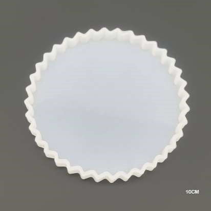 Zigzag Round Silicon Mould