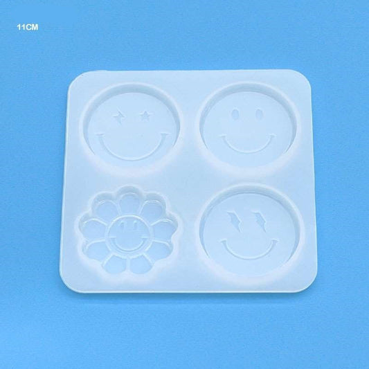 Smiley Pop Socket Silicon Mould
