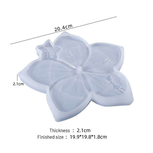 Flower Clock Dial Silicon Mould