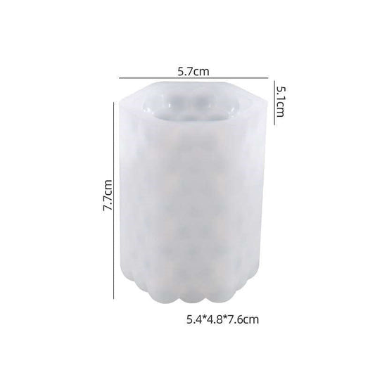 Bubble Candle Silicon Mould