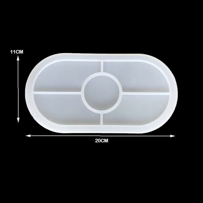 Oval Tray Silicon Mould