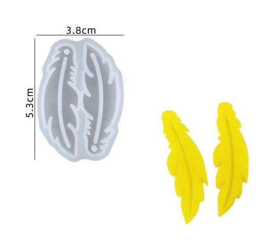 Leaf Earring Silicon Mould