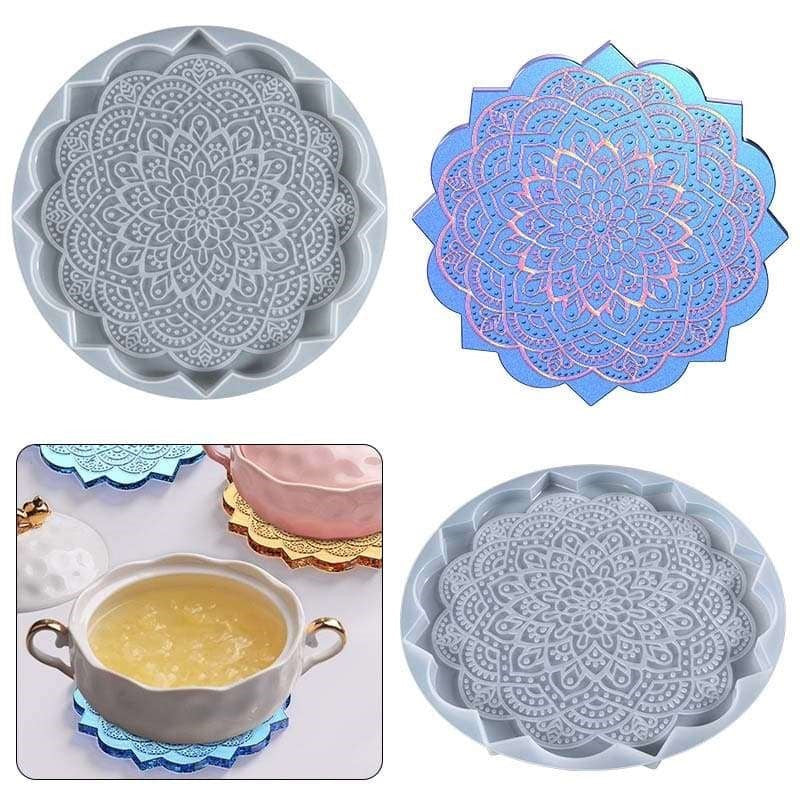 Mandala Coaster Silicon Mould