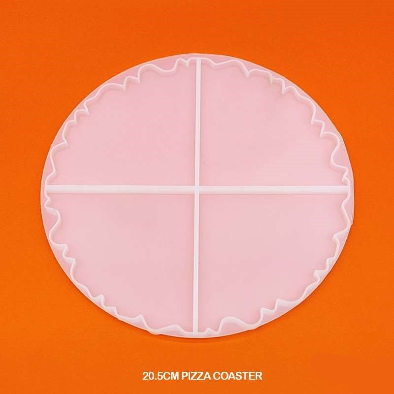 Pizza Coaster Silicon Mould
