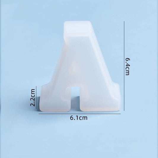 'A' Letter Silicon Mould