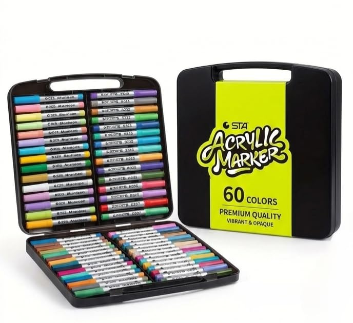 STA Acrylic Paint Markers Set