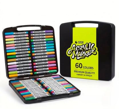 STA Acrylic Paint Markers Set