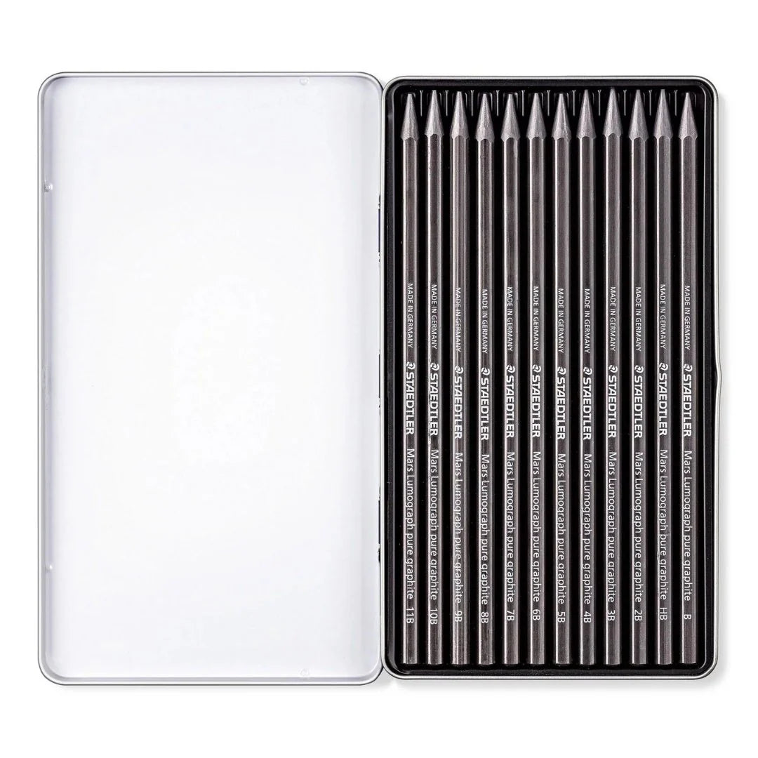 Staedtler 12 Full Graphite Pencils
