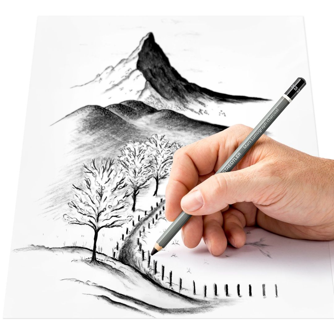Staedtler Artist Series Mars Lumograph Charcoal Pencils
