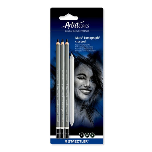 Staedtler Artist Series Mars Lumograph Charcoal Pencils