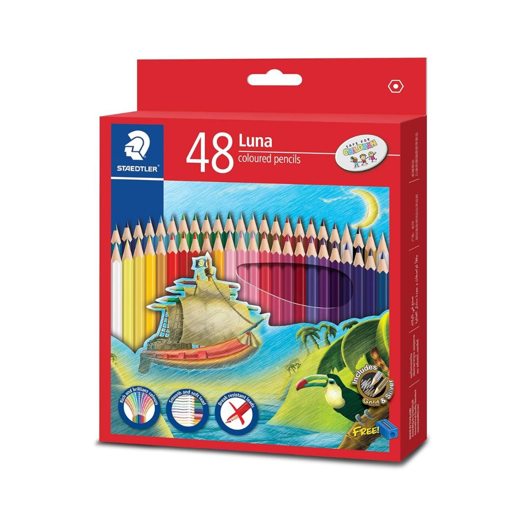 Staedtler Luna Coloured Pencil Set - Pack of 48
