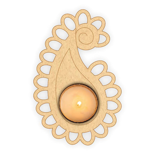 Tea Light Holder - Right Facing Keri