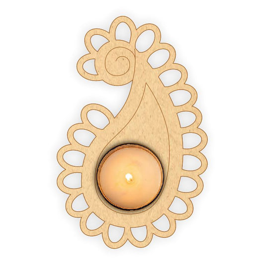 Tea Light Holder - Left Facing Keri