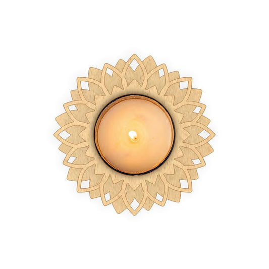 Tea Light Holder - Flower 2