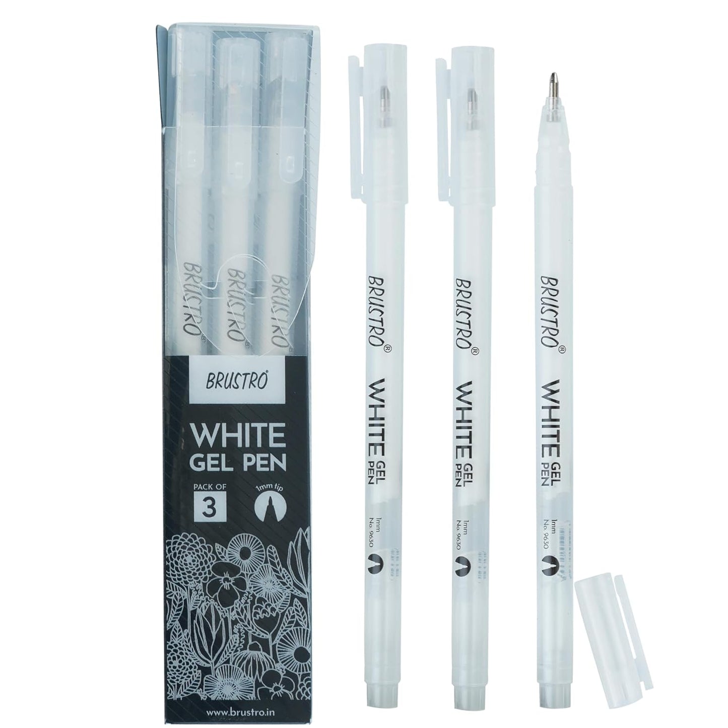 BRUSTRO White Gel Pens