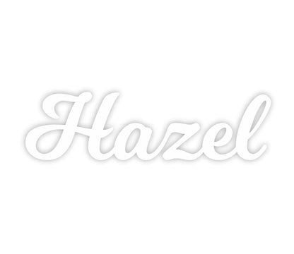 Acrylic Name Cutout