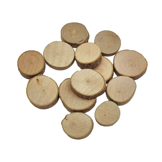 Round Wooden Slices 100g