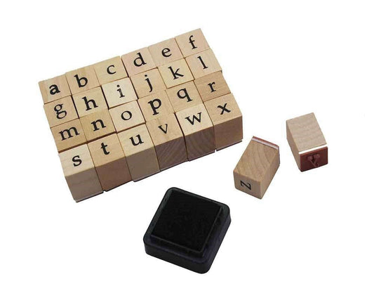 Wooden Alphabets Stamp