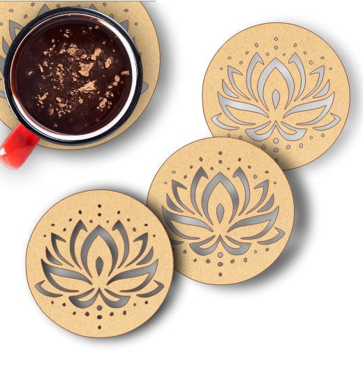MDF Tea Coasters 4