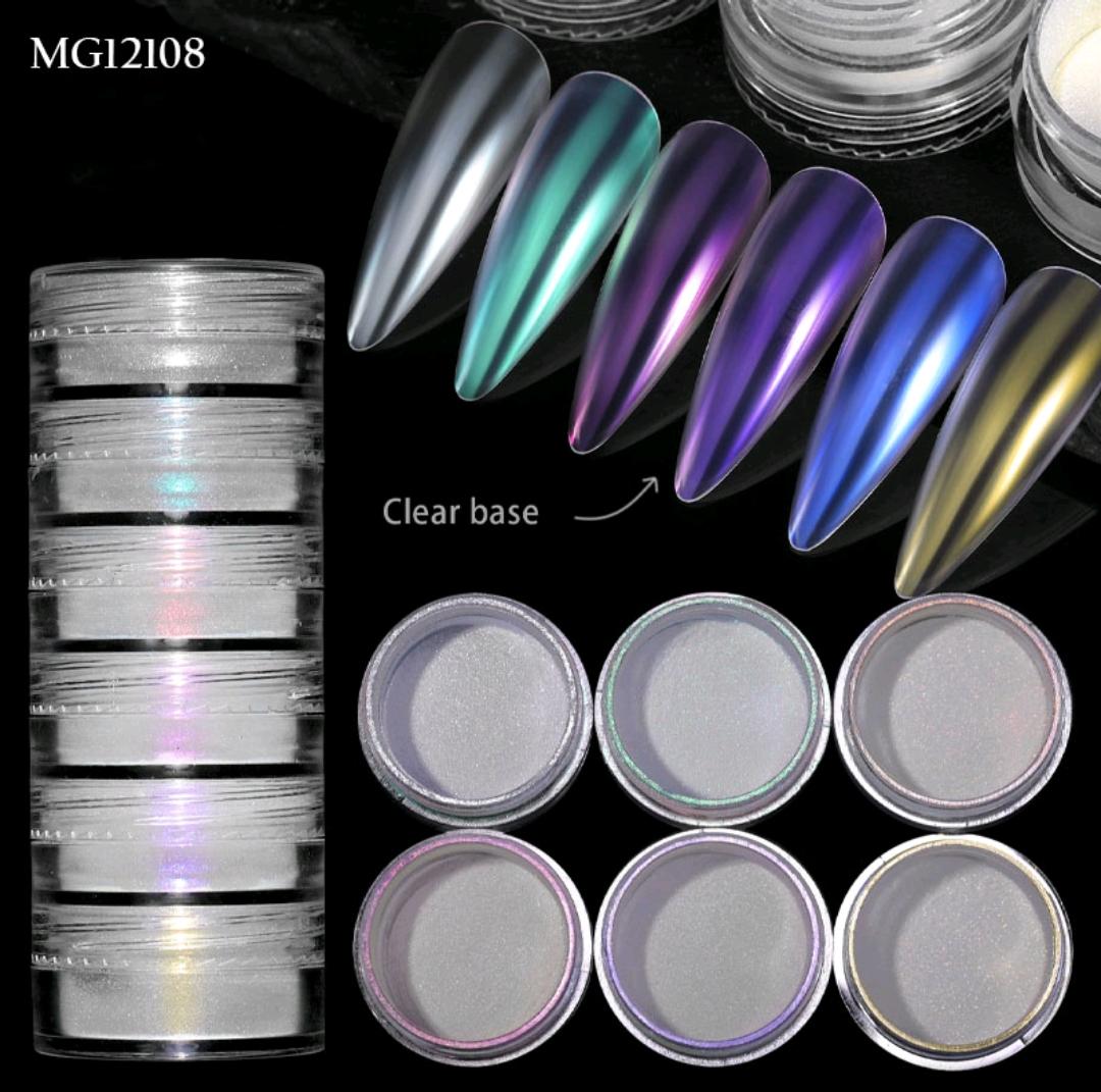 6-in-1 Premium Mica Powder Set