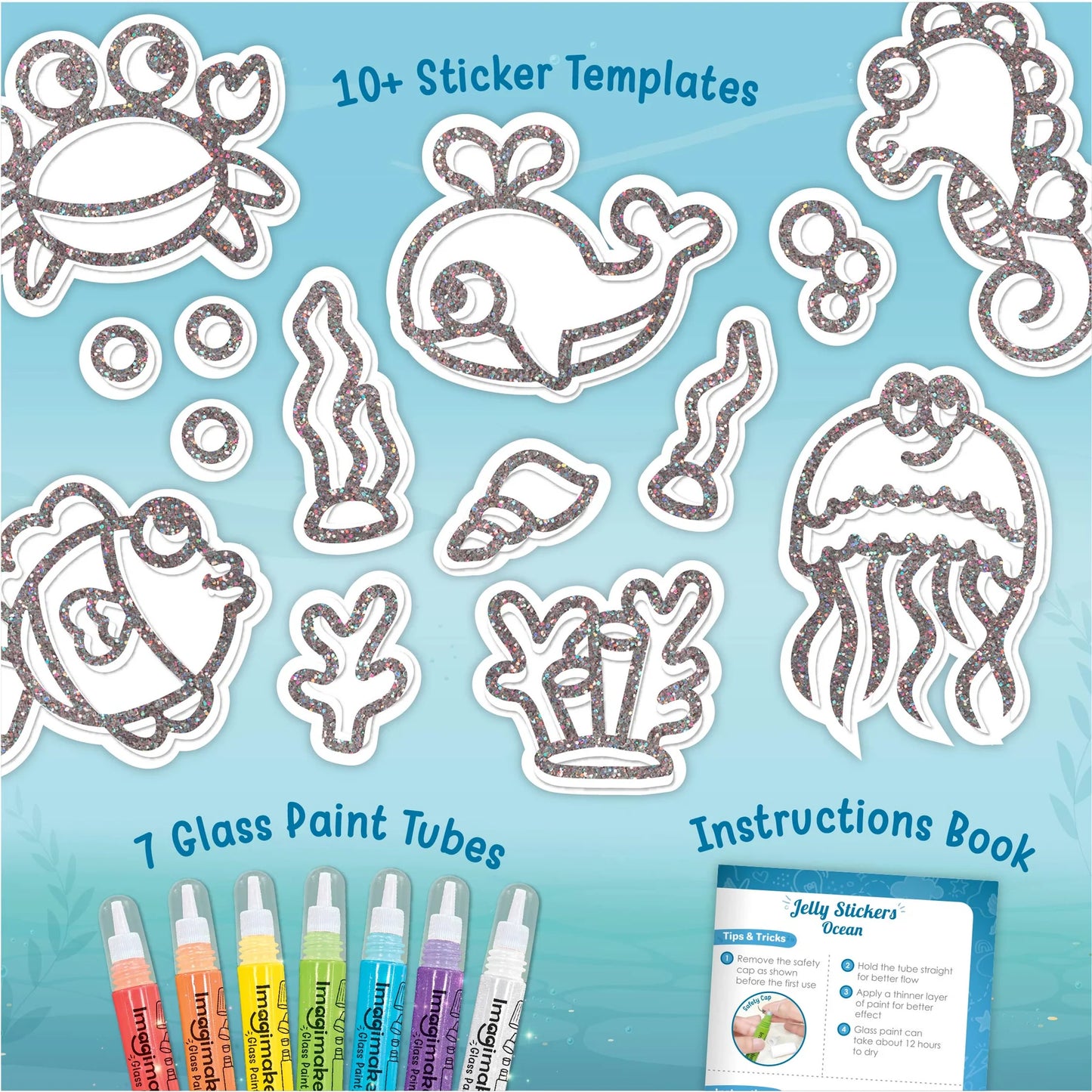Imagimake Jelly Stickers - Ocean