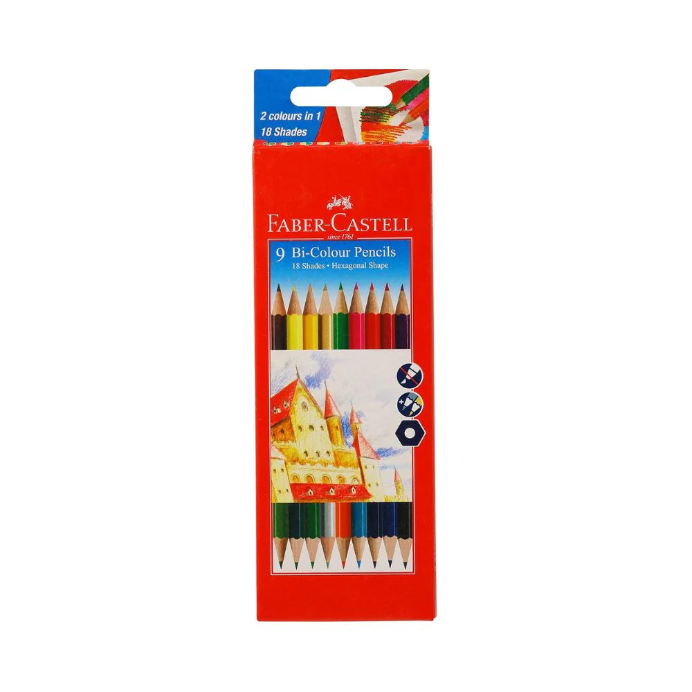 Faber Castell Bi-Colour Pencils Set