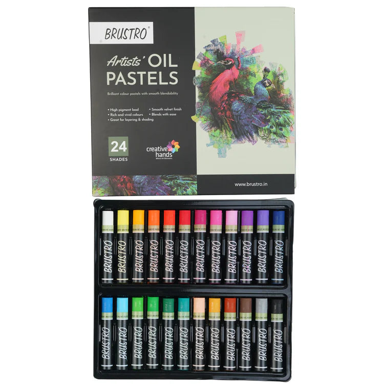 BRUSTRO Artists Oil Pastels Set