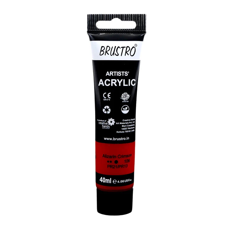 BRUSTRO Artists Acrylic Paint Tube - 40ml