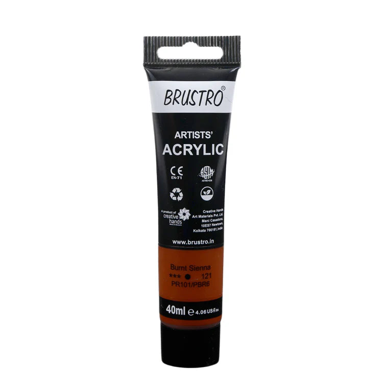 BRUSTRO Artists Acrylic Paint Tube - 40ml