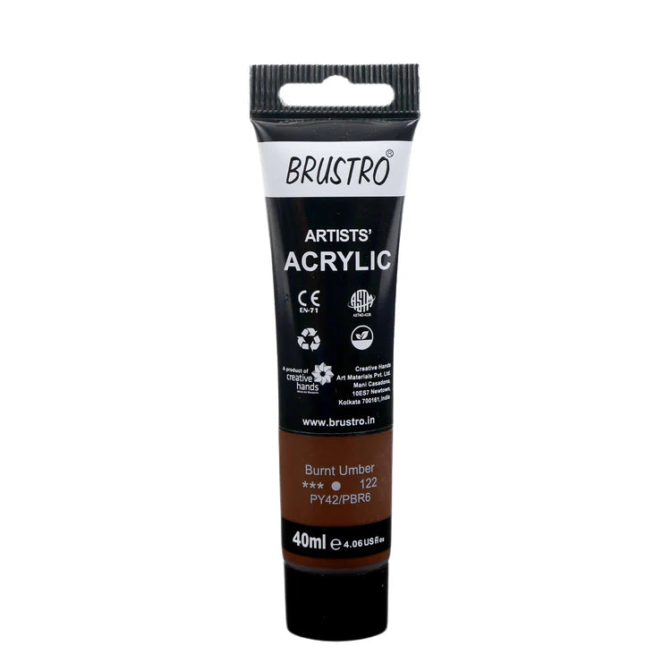 BRUSTRO Artists Acrylic Paint Tube - 40ml