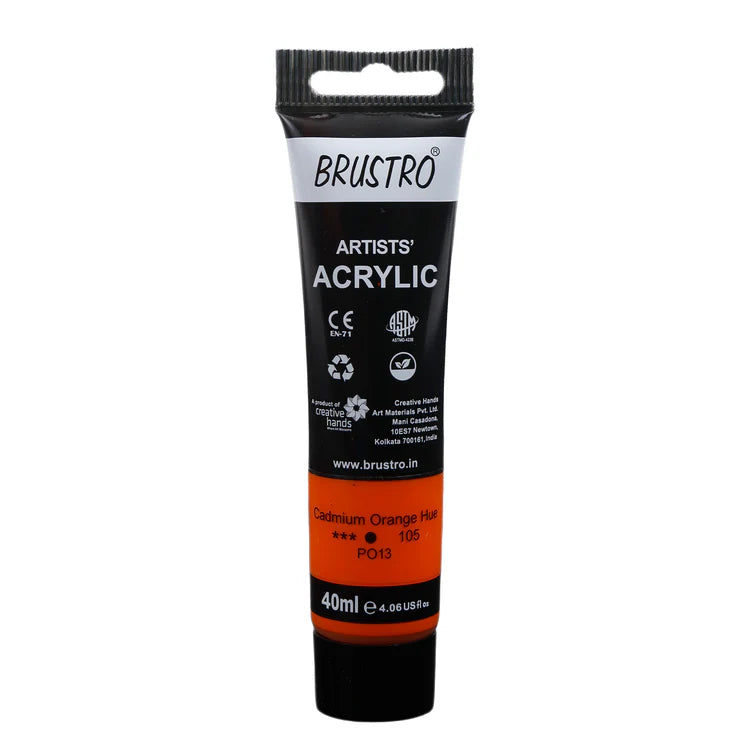 BRUSTRO Artists Acrylic Paint Tube - 40ml