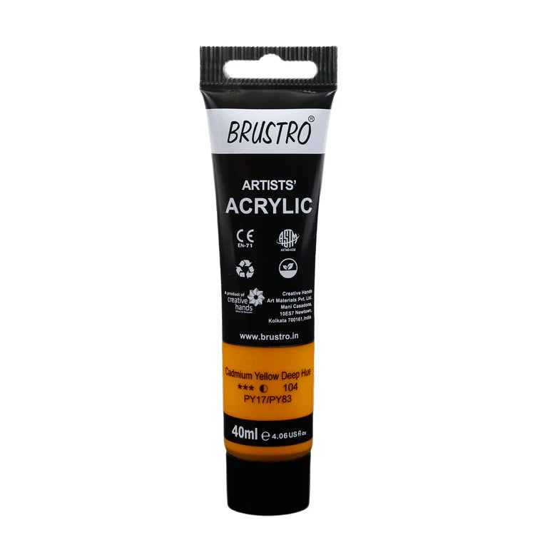 BRUSTRO Artists Acrylic Paint Tube - 40ml