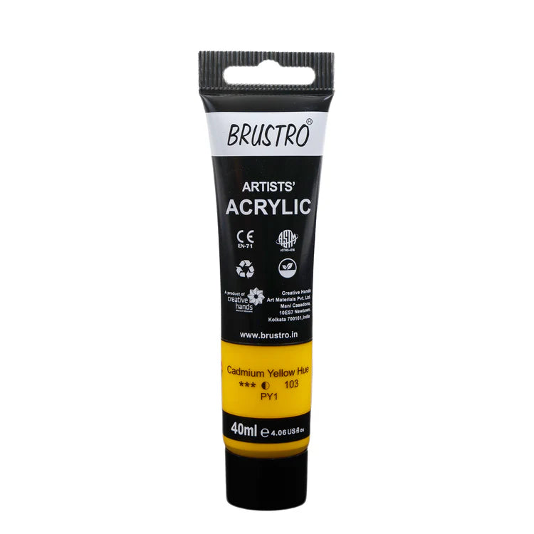 BRUSTRO Artists Acrylic Paint Tube - 40ml