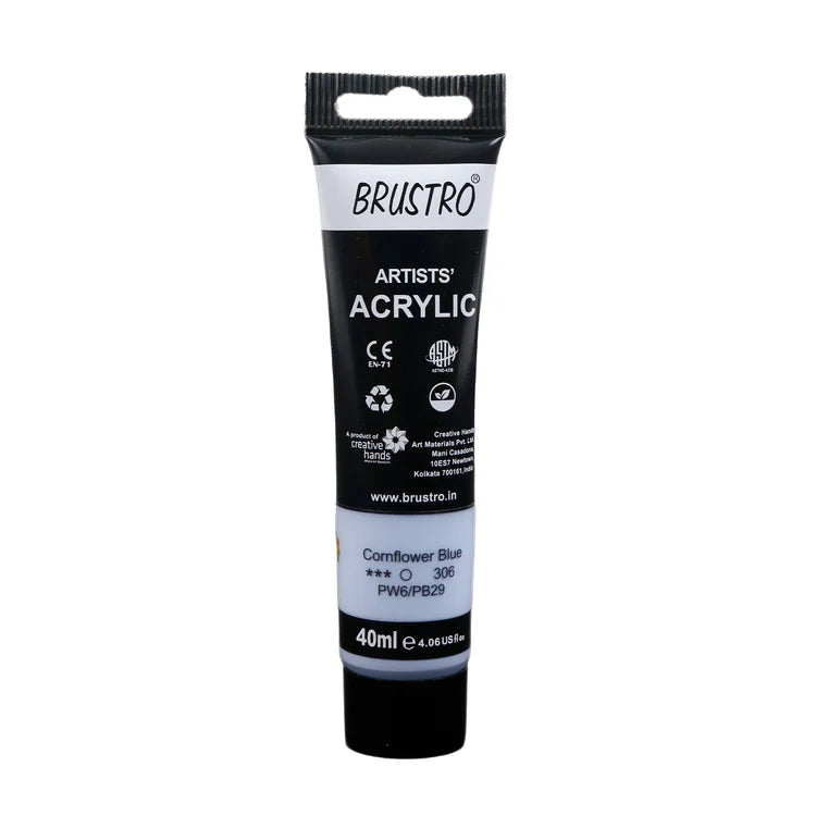 BRUSTRO Artists Acrylic Paint Tube - 40ml