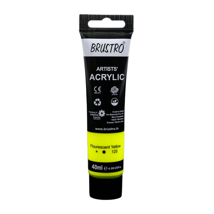 BRUSTRO Artists Acrylic Paint Tube - 40ml