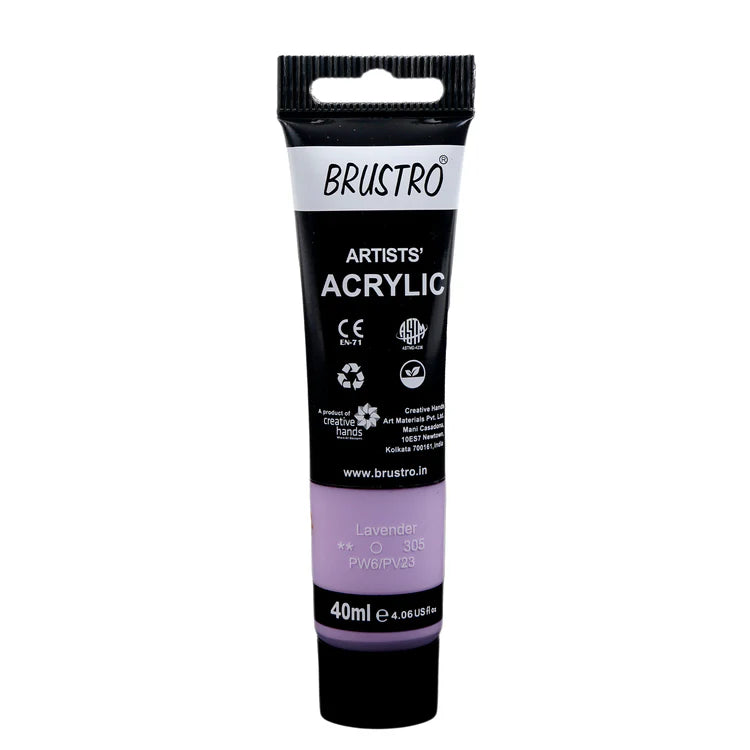 BRUSTRO Artists Acrylic Paint Tube - 40ml