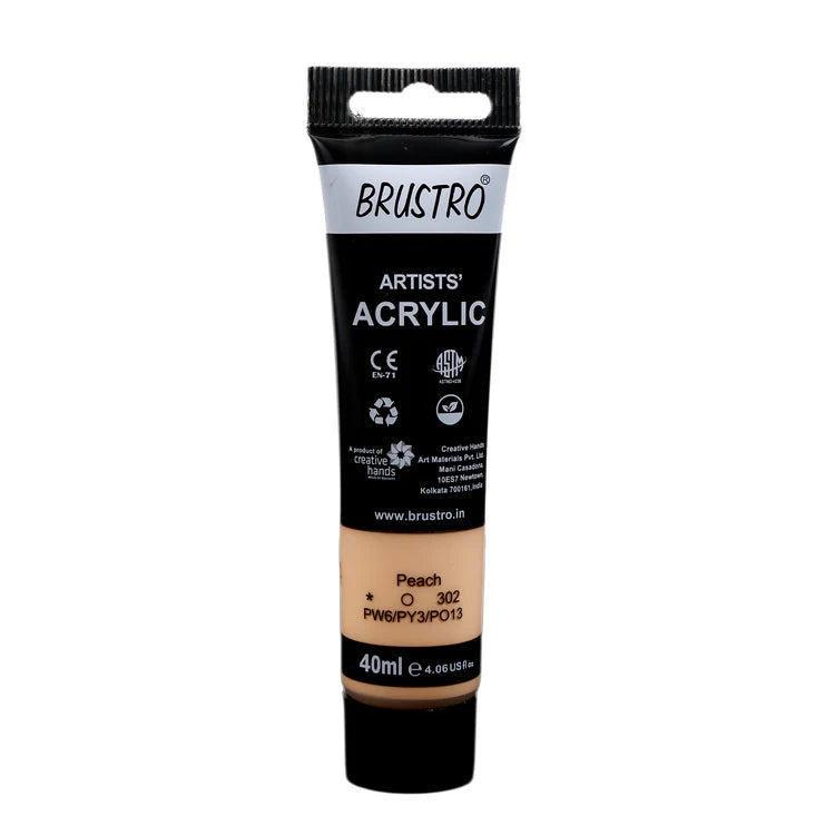 BRUSTRO Artists Acrylic Paint Tube - 40ml